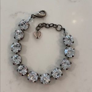 Sabika Crystal Bracelet-Large Crystals